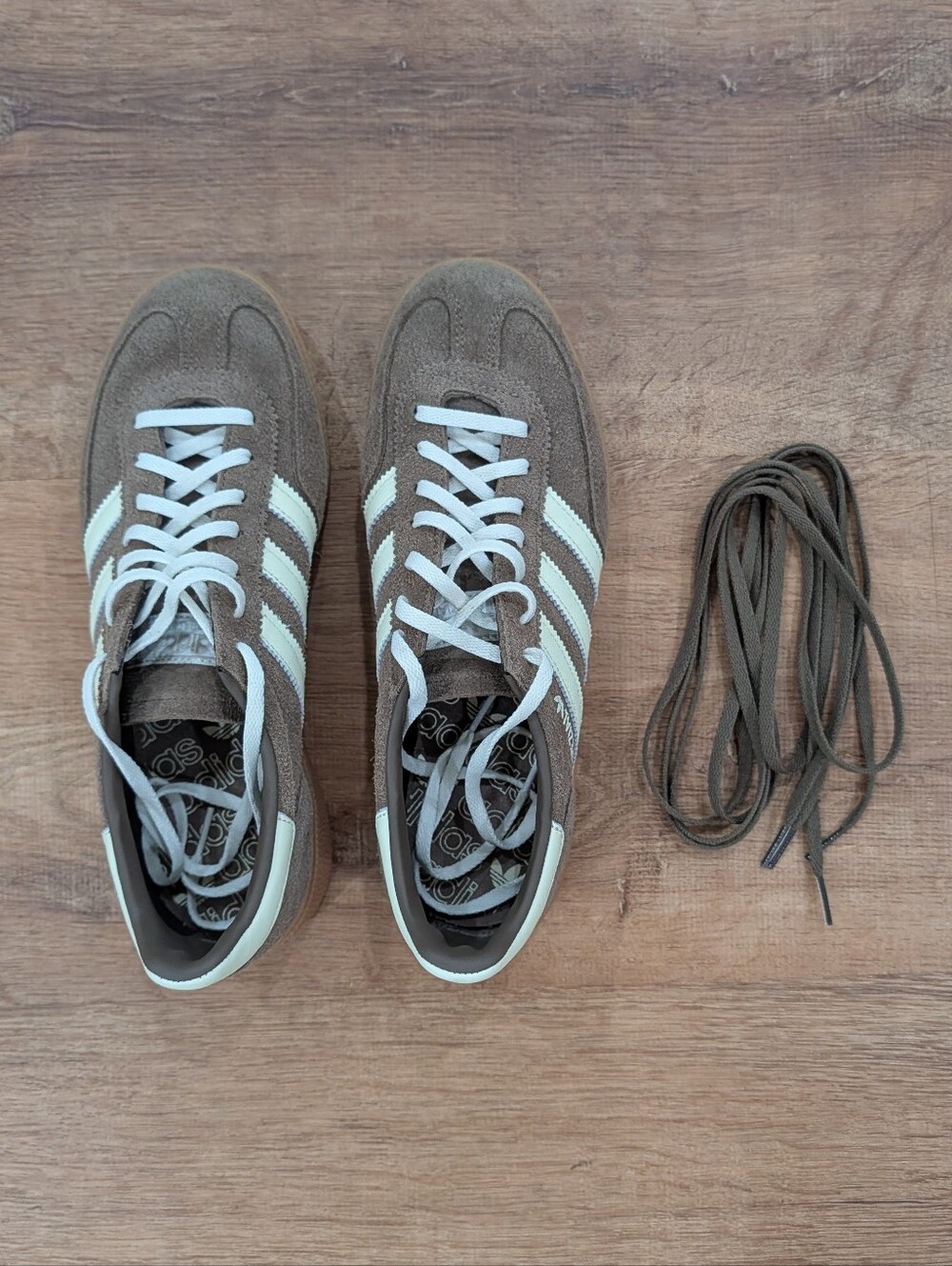NWOT Adidas Handball Spezial Sneakers in Earth Strata - Picture 2 of 11
